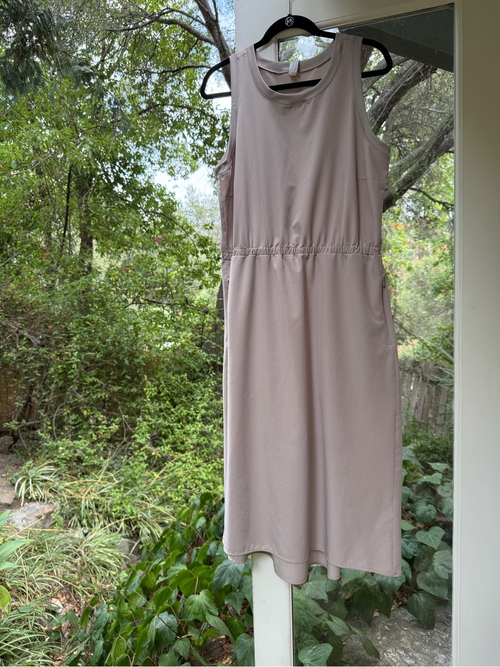 90 Degree By Reflex //  Lightstreme Gwen Dress in Taupe